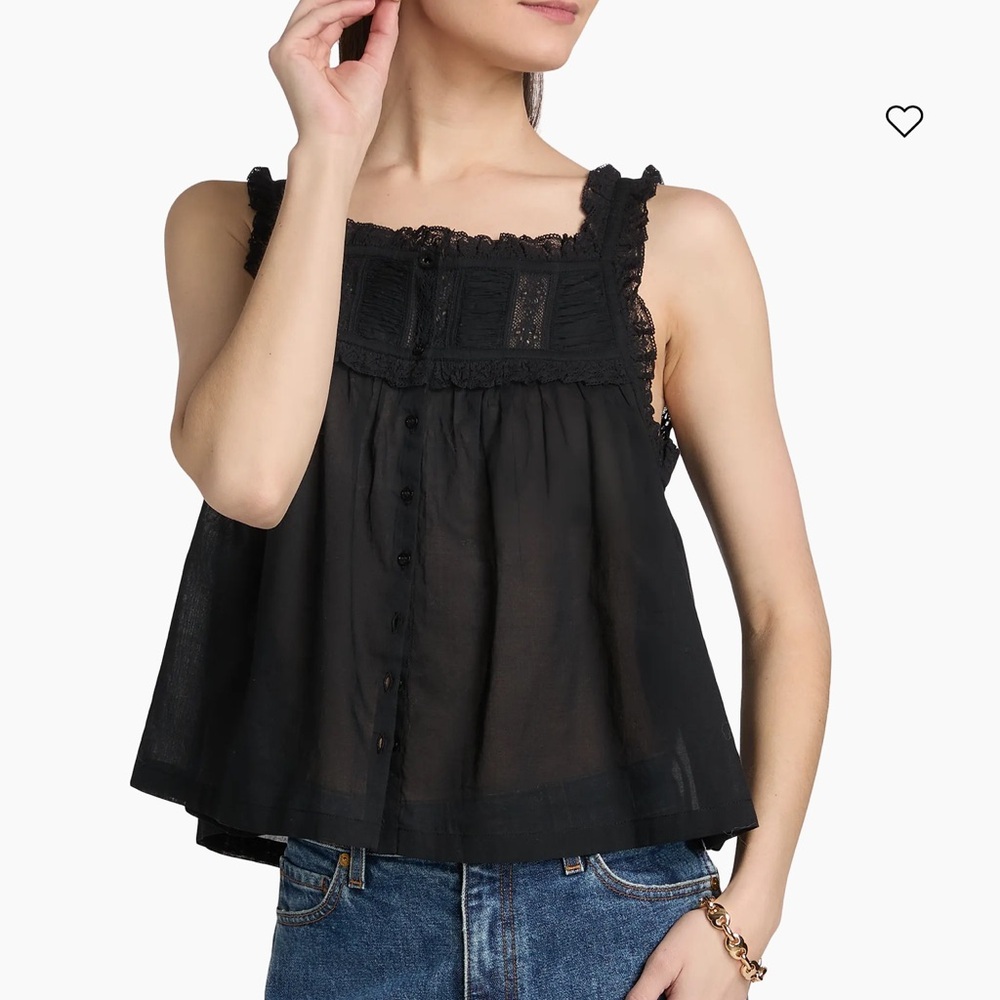Doen Fidella Top XXL in Black